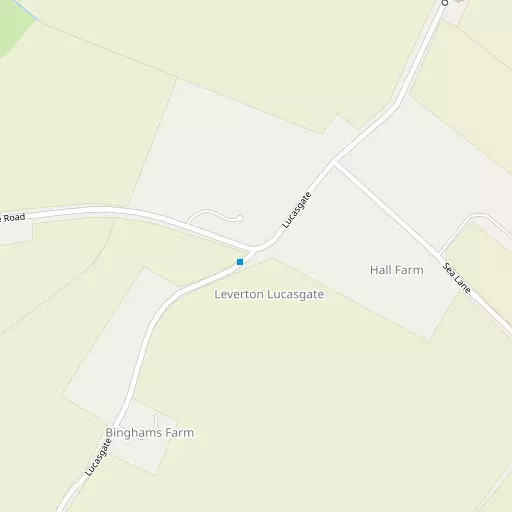 Map of Leverton Lucasgate