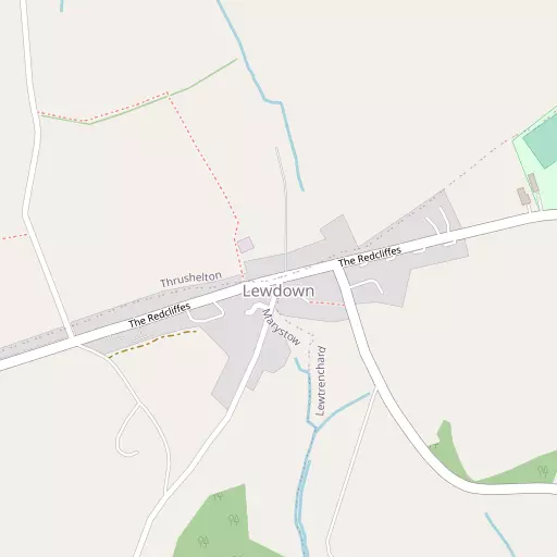 Map of Lewdown