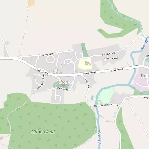 Map of Lifton