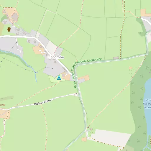 Map of Lincombe