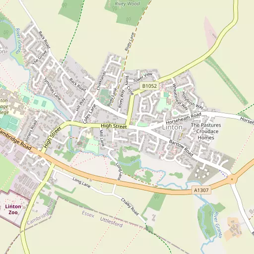Map of Linton