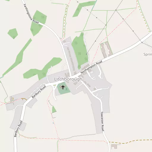 Map of Litchborough
