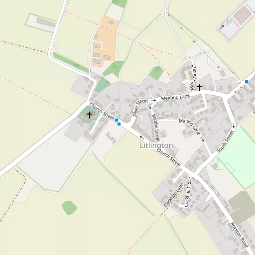 Map of Litlington