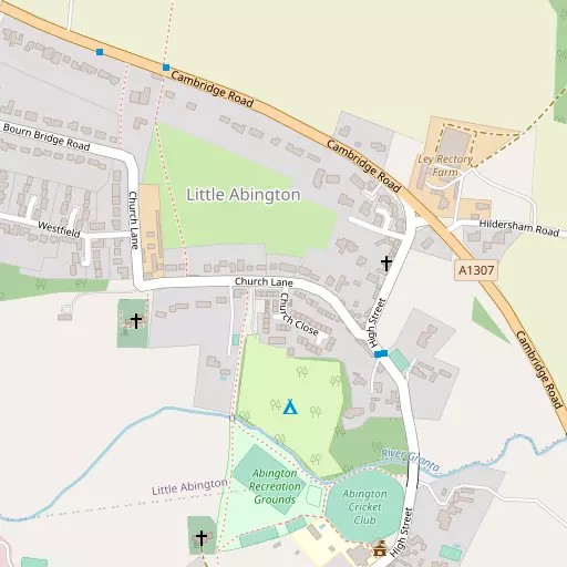 Map of Little Abington