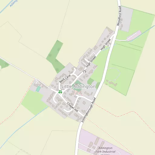 Map of Little Addington