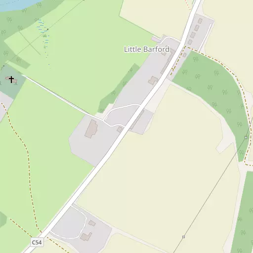 Map of Little Barford