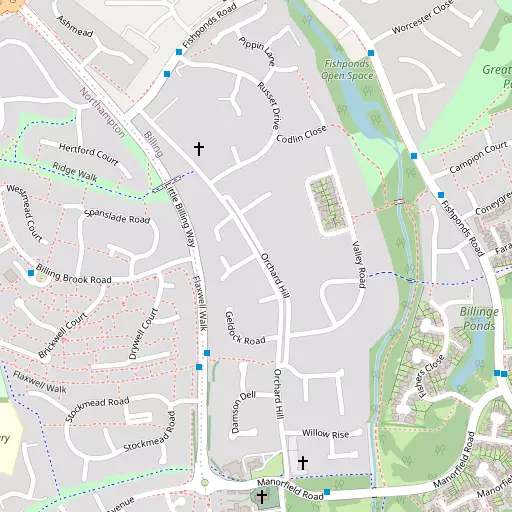 Map of Little Billing
