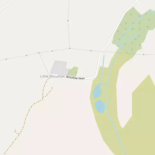 Map of Little Bosullow