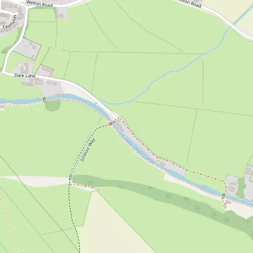 Map of Little Braunston