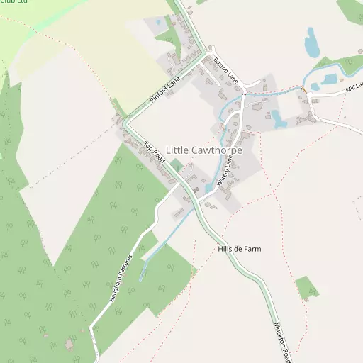 Map of Little Cawthorpe