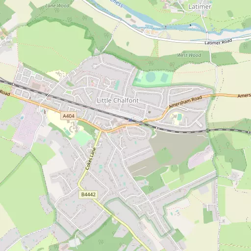 Map of Little Chalfont