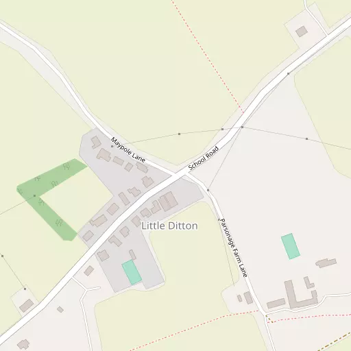 Map of Little Ditton
