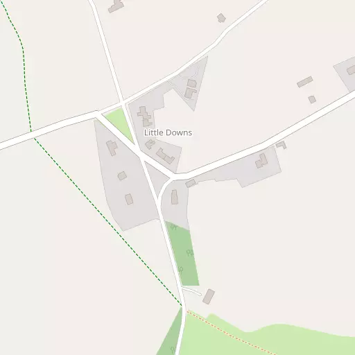 Map of Little Downs
