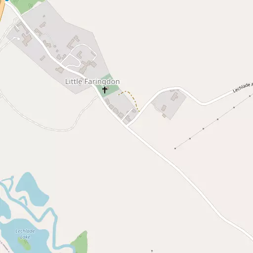 Map of Little Faringdon
