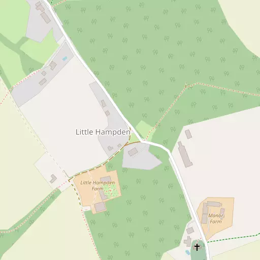 Map of Little Hampden