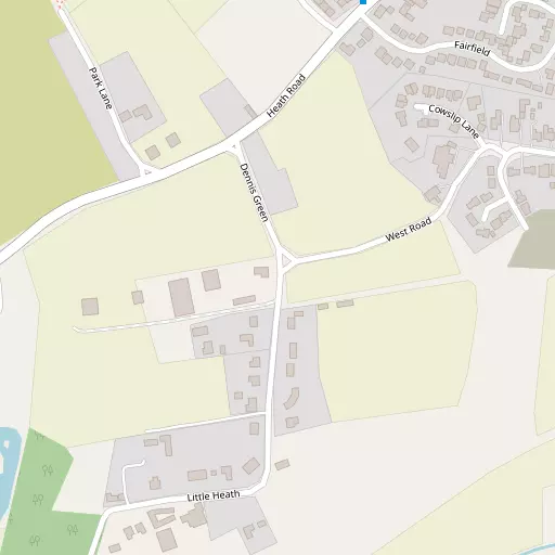 Map of Little Heath