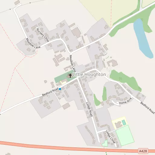 Map of Little Houghton