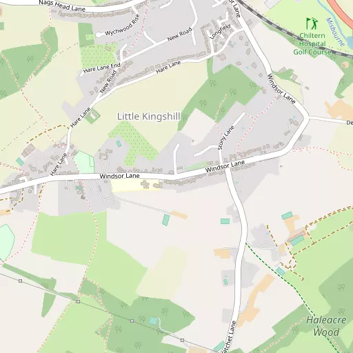 Map of Little Kingshill