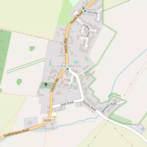 Map of Little Milton