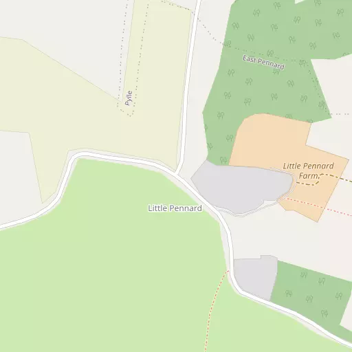 Map of Little Pennard