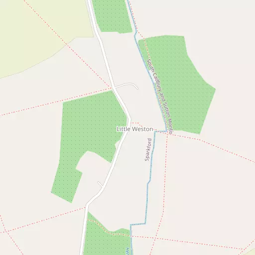 Map of Little Weston