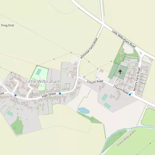 Map of Little Wilbraham