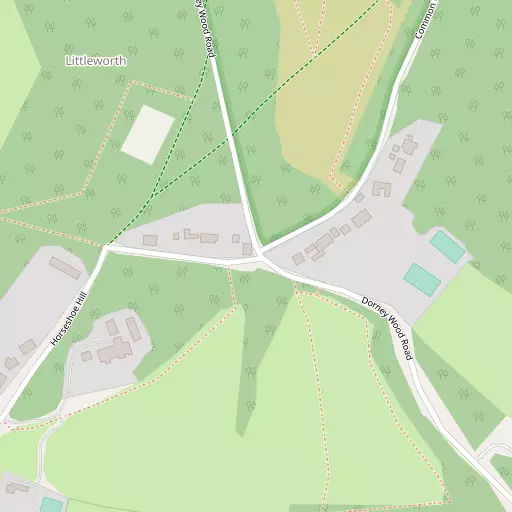 Map of Littleworth Corner