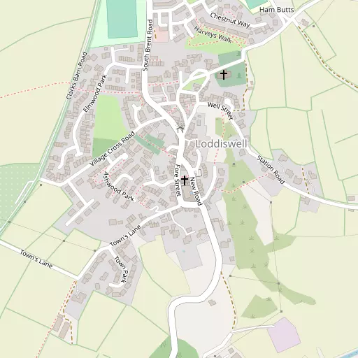 Map of Loddiswell