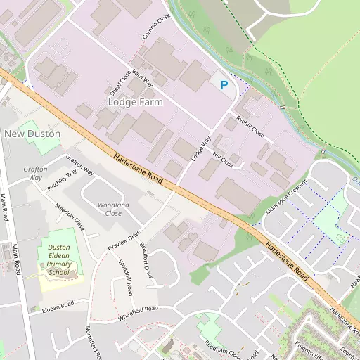 Map of Lodge Farm