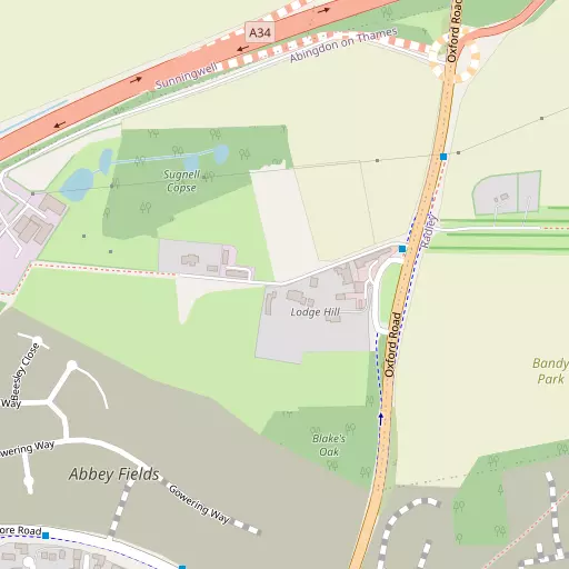 Map of Lodge Hill
