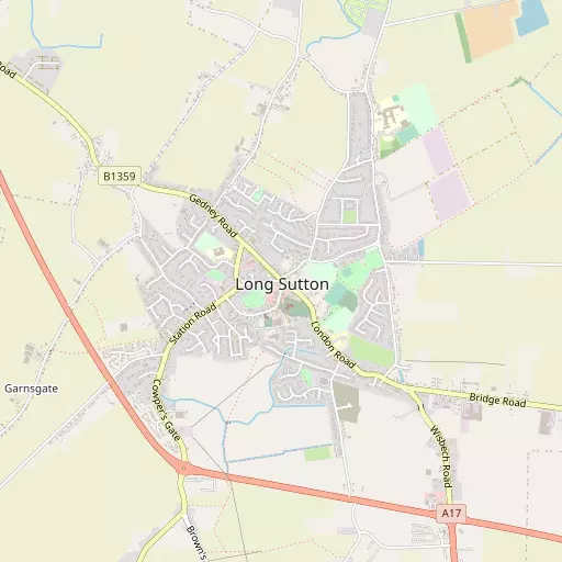 Map of Long Sutton