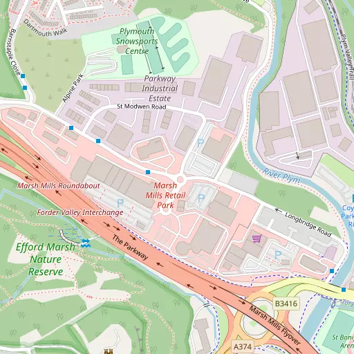 Map of Longbridge