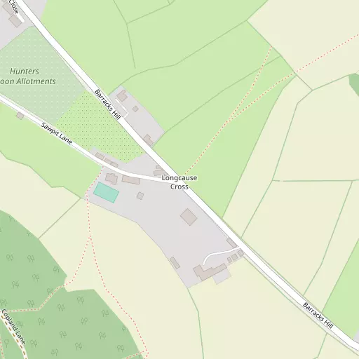 Map of Longcause