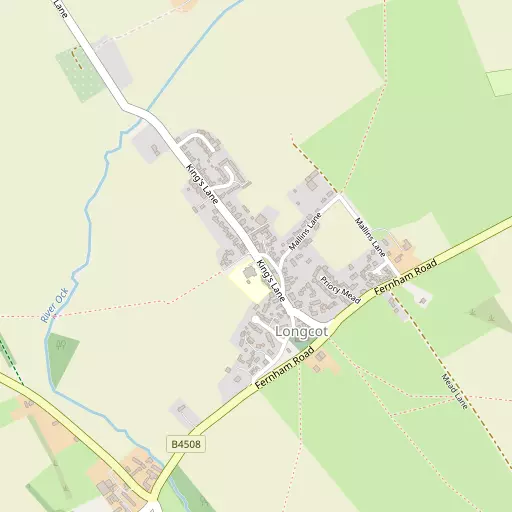Map of Longcot