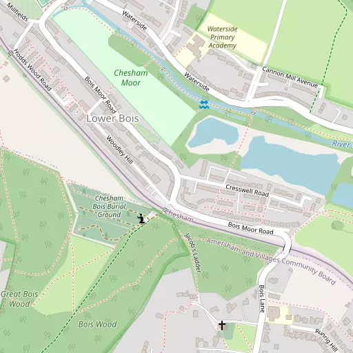 Map of Lower Bois