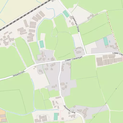 Map of Lower Claverham