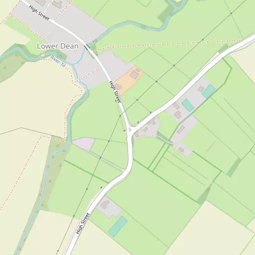 Map of Lower Dean