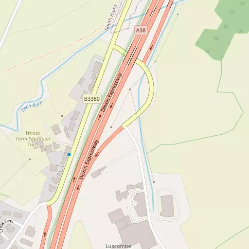 Map of Lower Dean