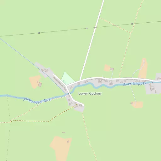 Map of Lower Godney