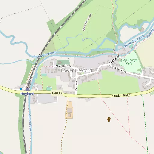 Map of Lower Heyford
