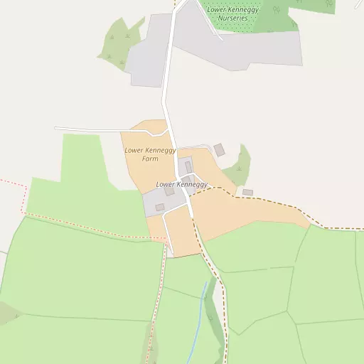 Map of Lower Kenneggy