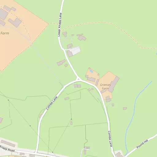 Map of Lower Knapp