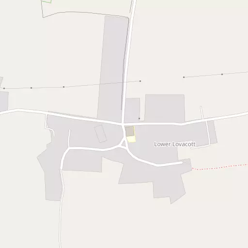 Map of Lower Lovacott