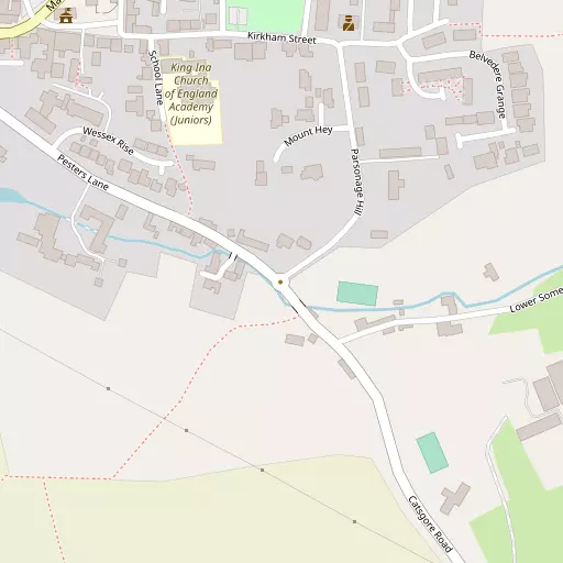 Map of Lower Somerton