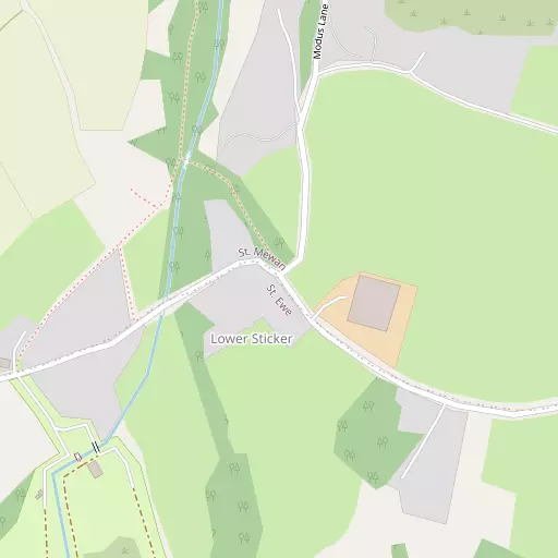 Map of Lower Sticker