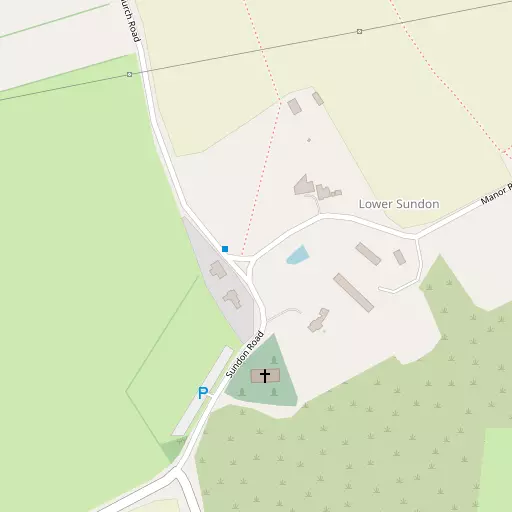 Map of Lower Sundon