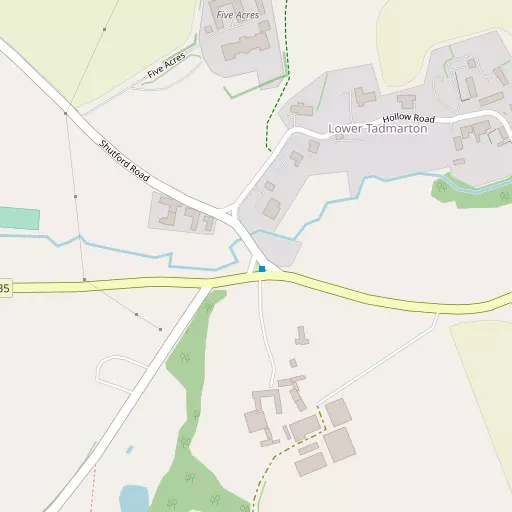 Map of Lower Tadmarton