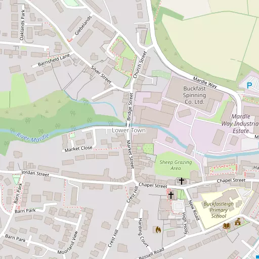 Map of Lower Town