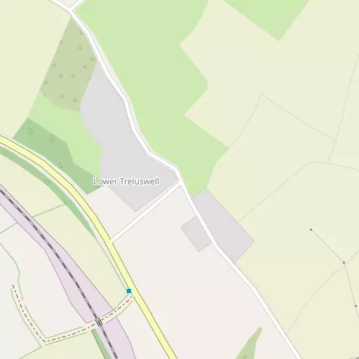 Map of Lower Treluswell