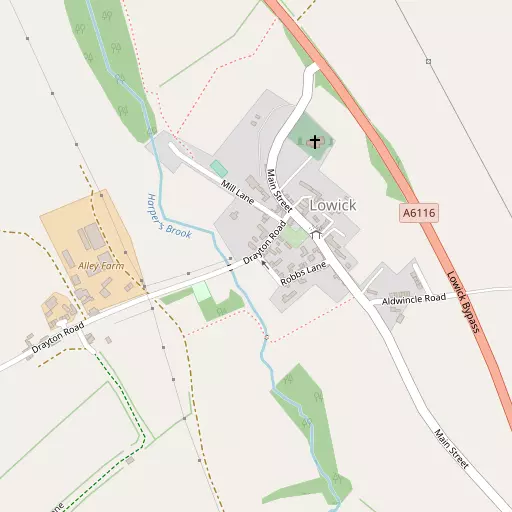 Map of Lowick